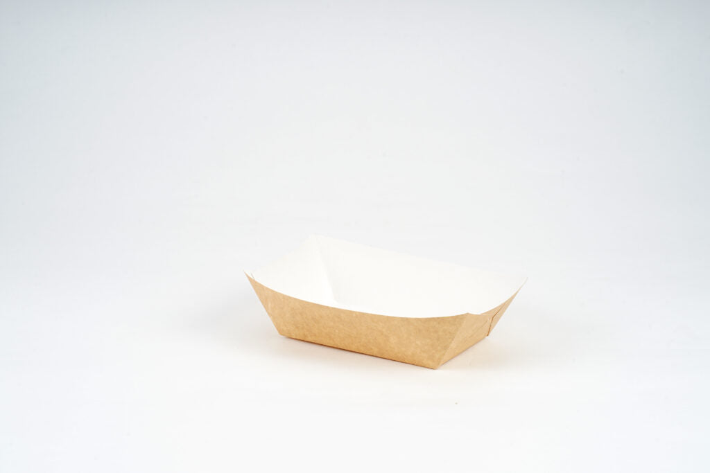 BARCUTA DIN CARTON MICA INTERIOR ALB